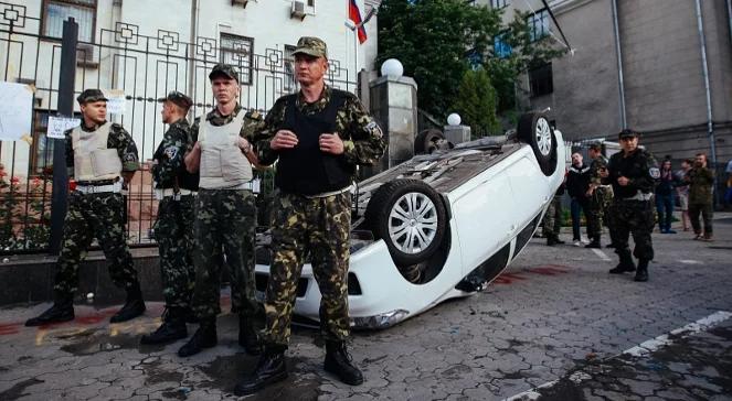 Atak na ambasadę Rosji w Kijowie. FR wysyła notę protestacyjną