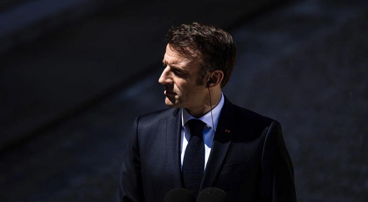 "Decywilizacja" we Francji. Emmanuel Macron ze specjalnym apelem