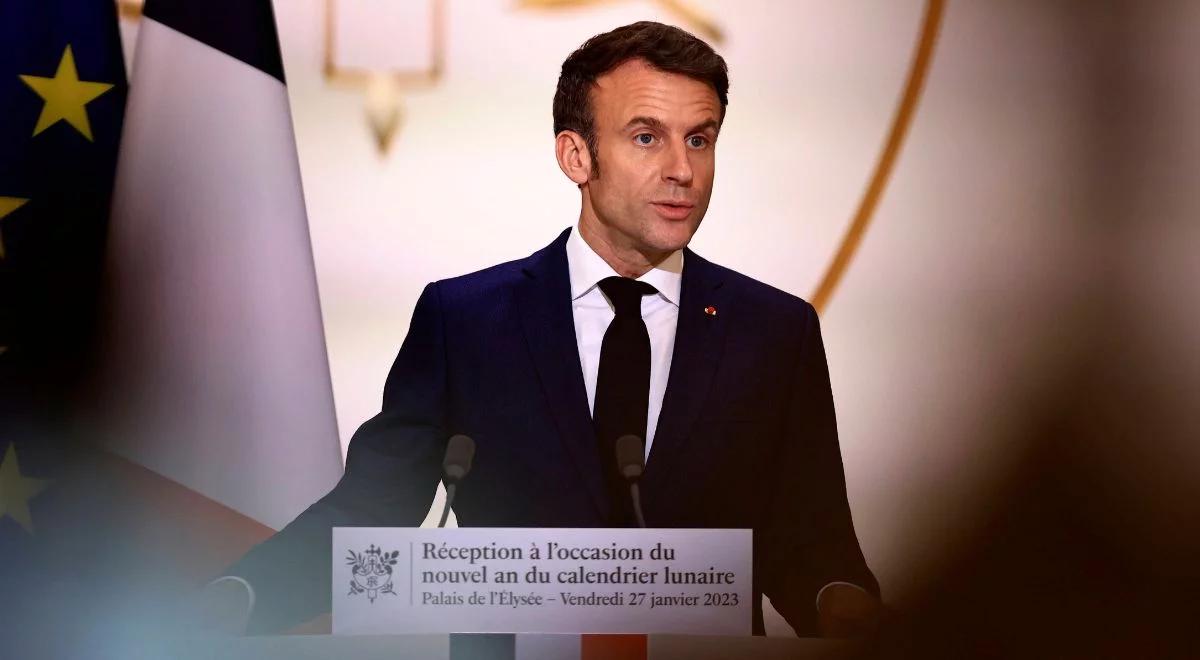 Kolejne wsparcie Ukrainy? Emmanuel Macron nie wyklucza dostaw myśliwców