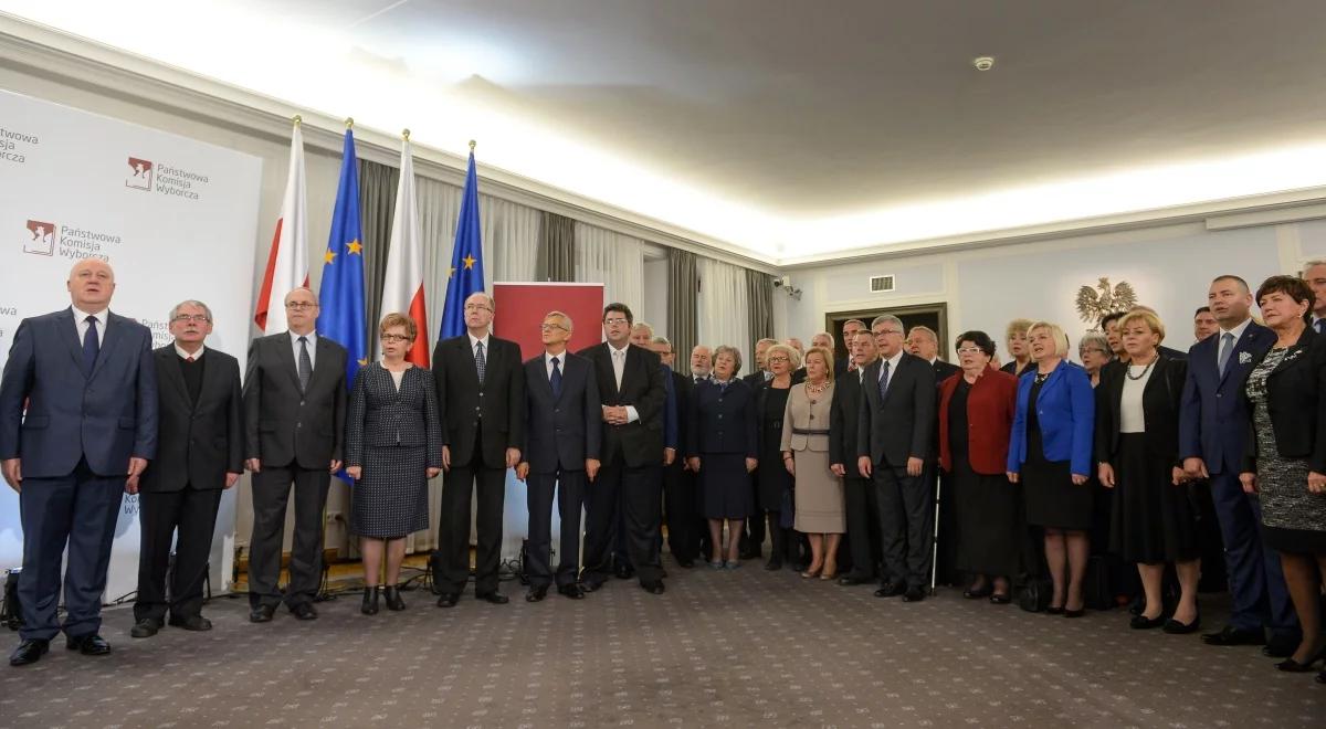 Uroczystość w Senacie. "Naród przyznał wam laur senatora"