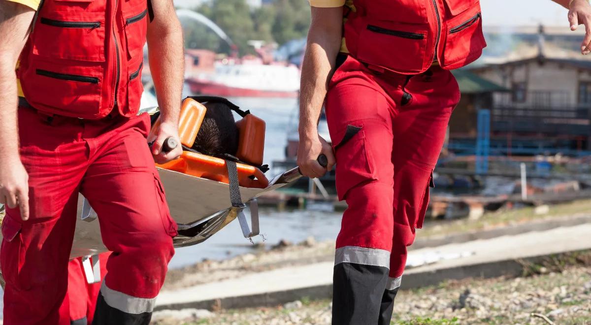 Nie żyje 14-letni chłopiec, który skoczył ze skałek do zalewu na Zakrzówku