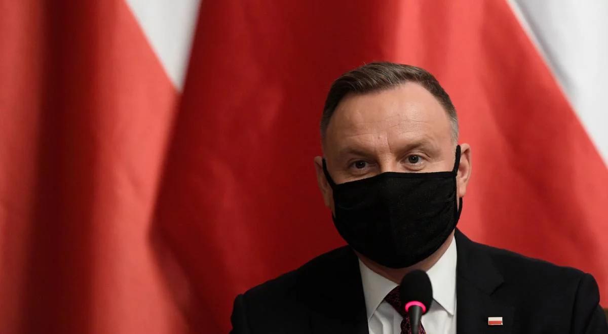 "Relacje euroatlantyckie, stosunki dwustronne i pandemia". Prezydent Andrzej Duda rozmawiał z prezydentem Niemiec