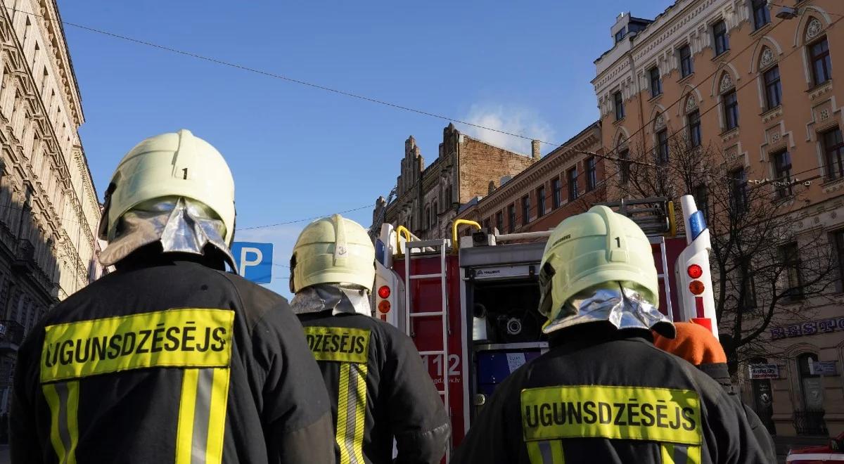 Tragedia w Rydze. W pożarze hostelu zginęło 8 osób