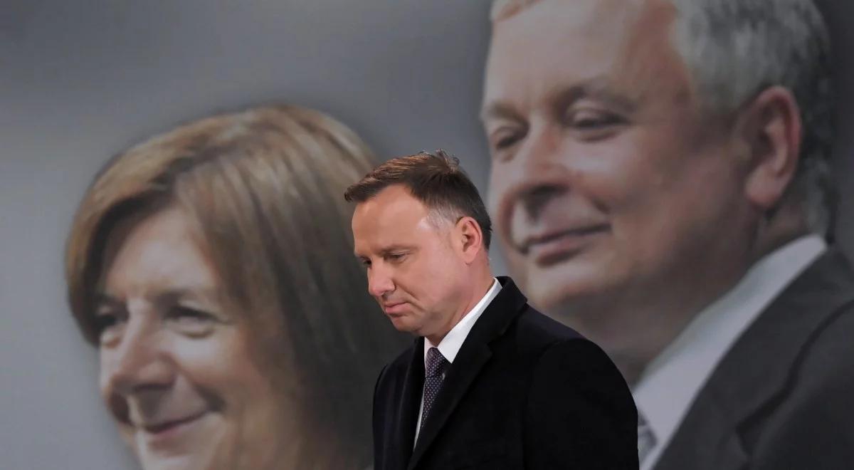 "Pokazywał, że polityka jest służbą". Andrzej Duda wspomina Lecha Kaczyńskiego