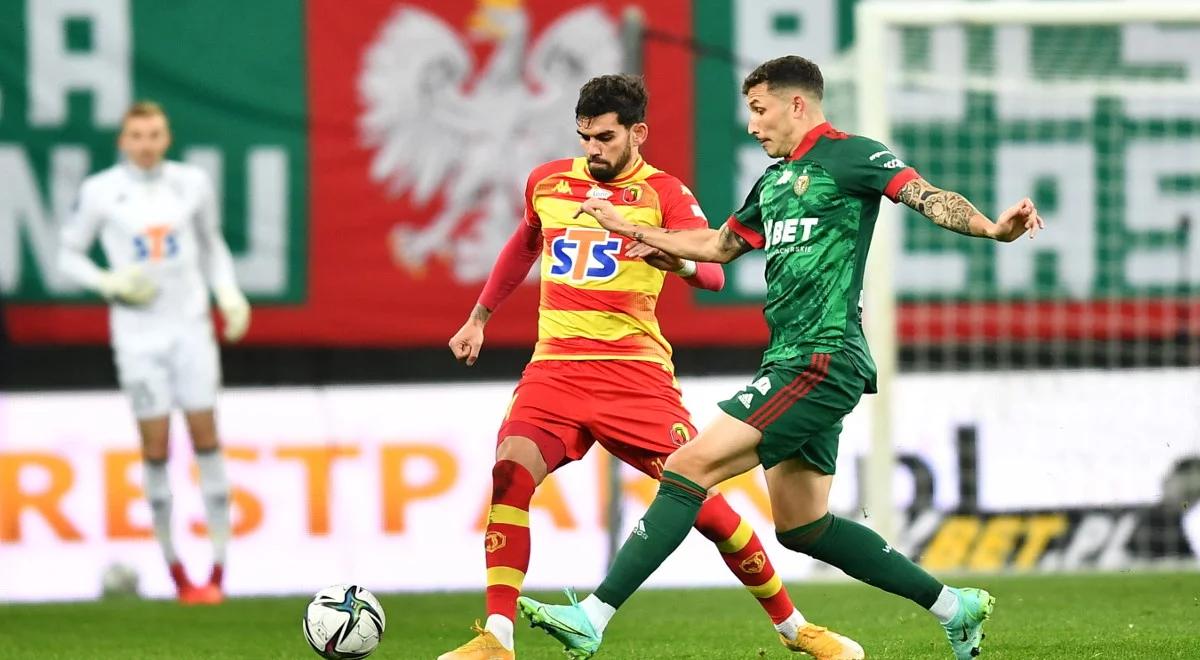 Ekstraklasa: Śląsk - Jagiellonia. Emocjonujący mecz we Wrocławiu rozstrzygnął się w końcówce 