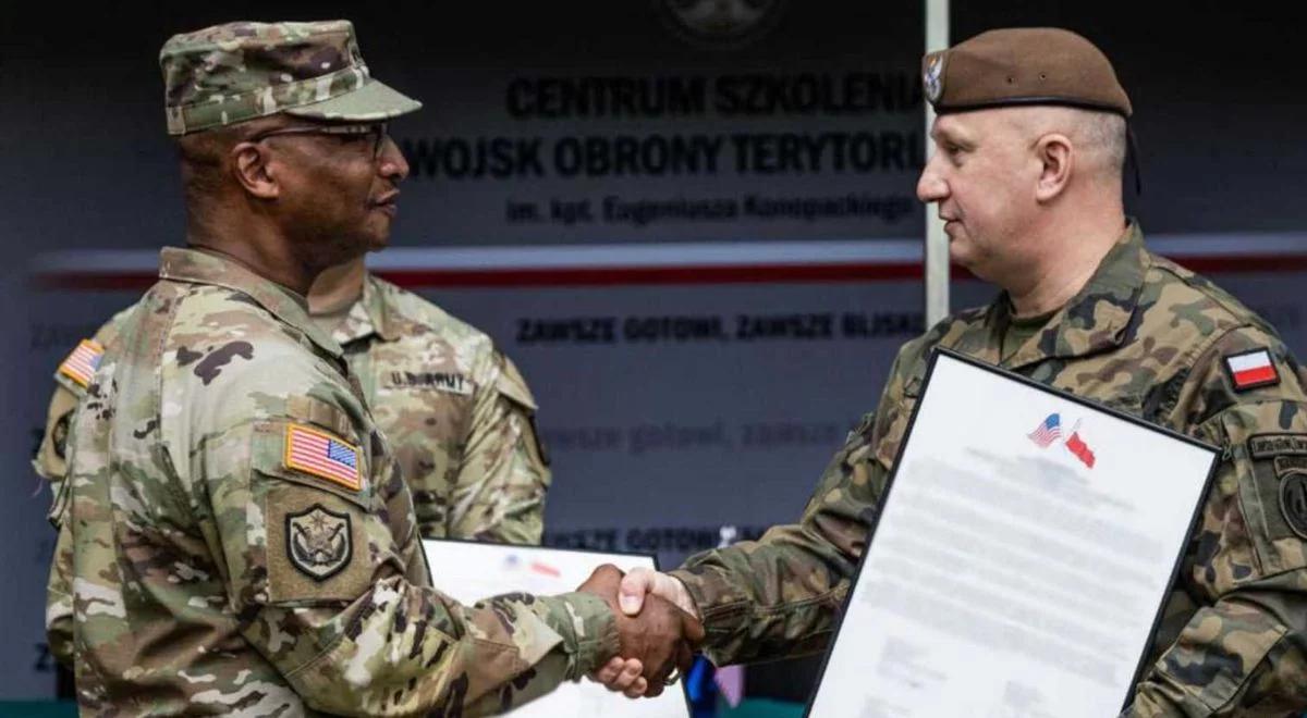Przełomowa umowa dot. szkolenia terytorialsów. WOT zacieśnia współpracę z Gwardią Narodową USA