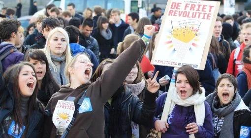 Rekord Belgów: nie mają rządu od 249 dni. Rozpoczęła się "rewolucja frytek"