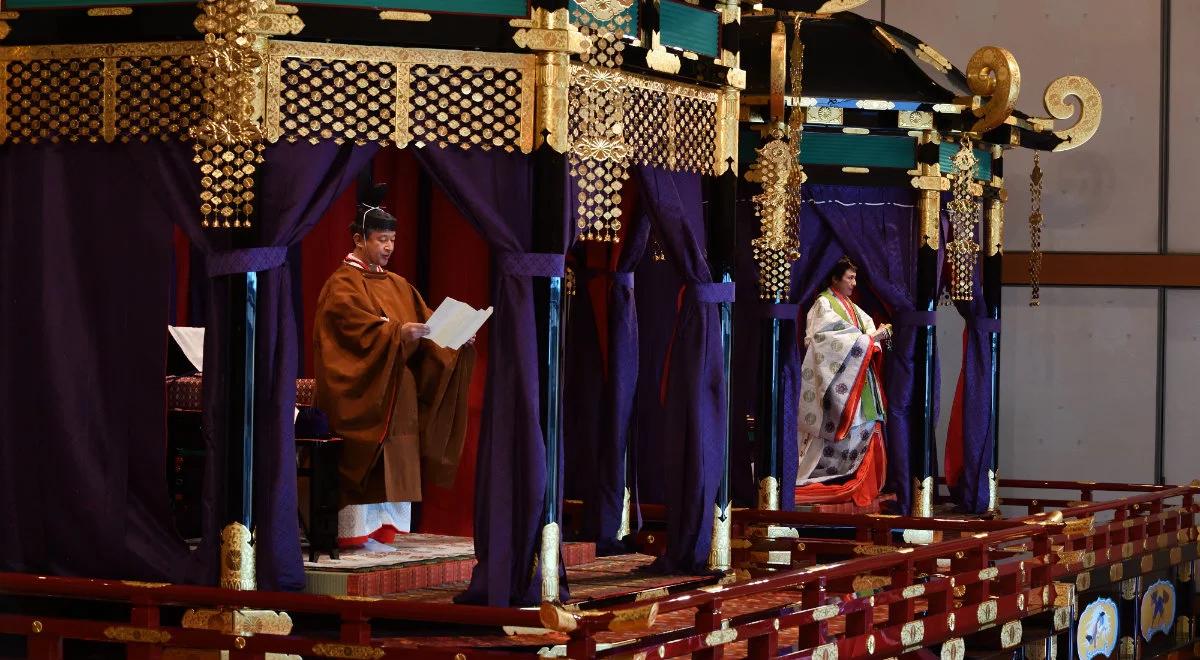 Japonia: intronizacja cesarza Naruhito. "Przysięgam, że wywiążę się z moich obowiązków"