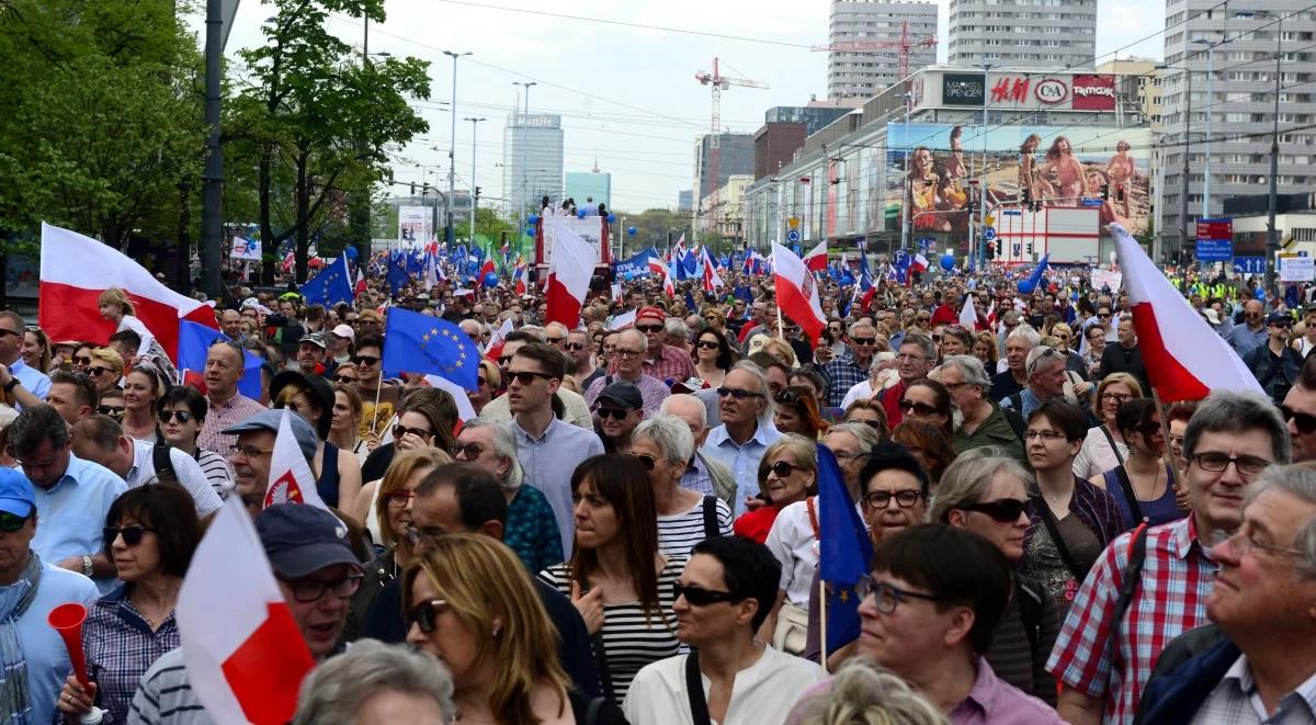 "Marsz Wolności" przeszedł ulicami Warszawy