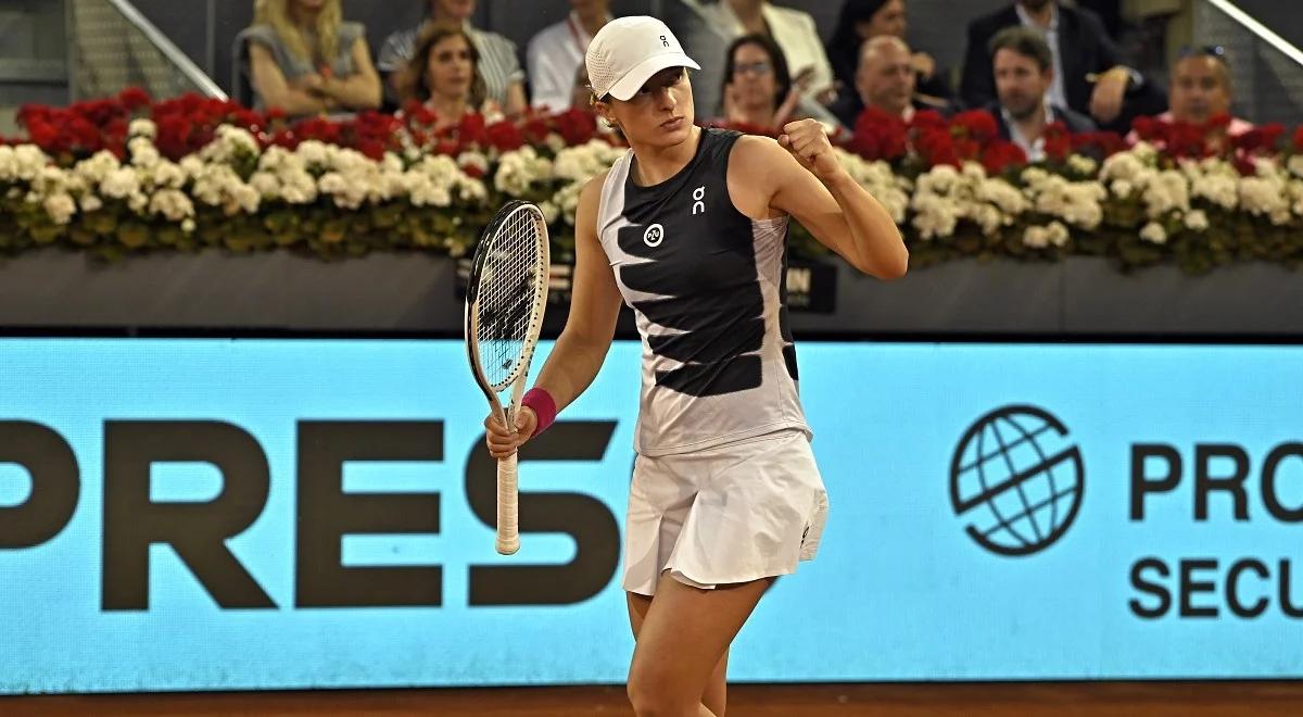 WTA Madryt: Iga Świątek przed meczem z Kudiermietową: jestem gotowa na każde warunki