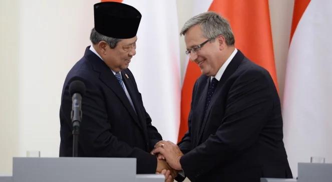 Bronisław Komorowski: wzmocnimy współpracę z Indonezją