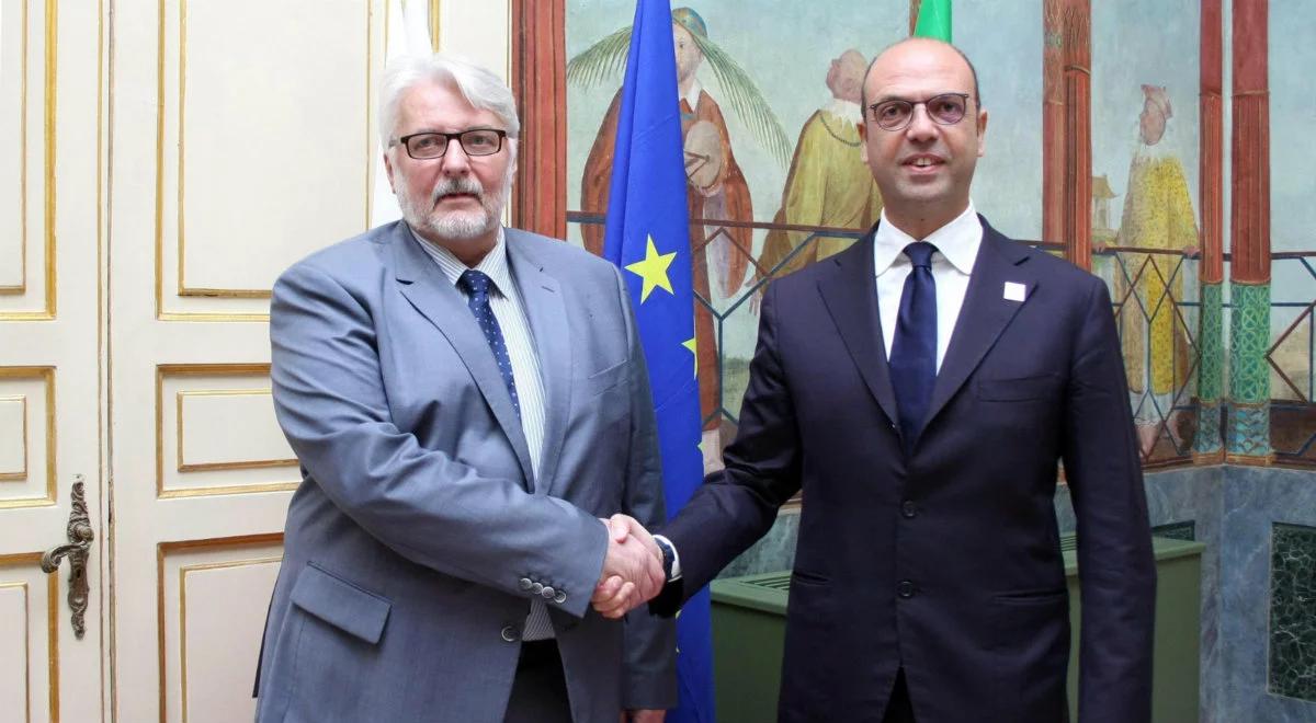 Witold Waszczykowski: przedstawiłem szefowi MSZ Włoch stanowisko ws. relokacji