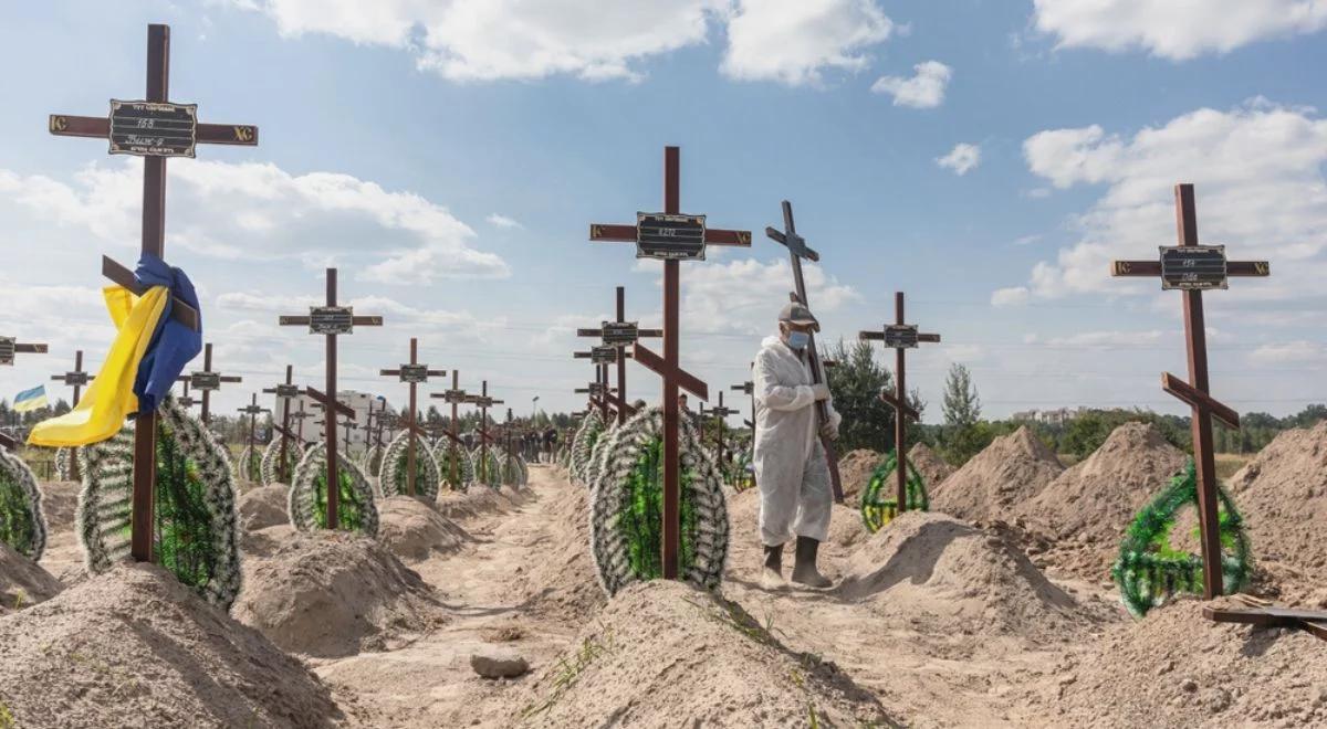 Doradca Zełenskiego domaga się uznania rosyjskich zbrodni za ludobójstwo. Wylicza przykłady bestialstwa