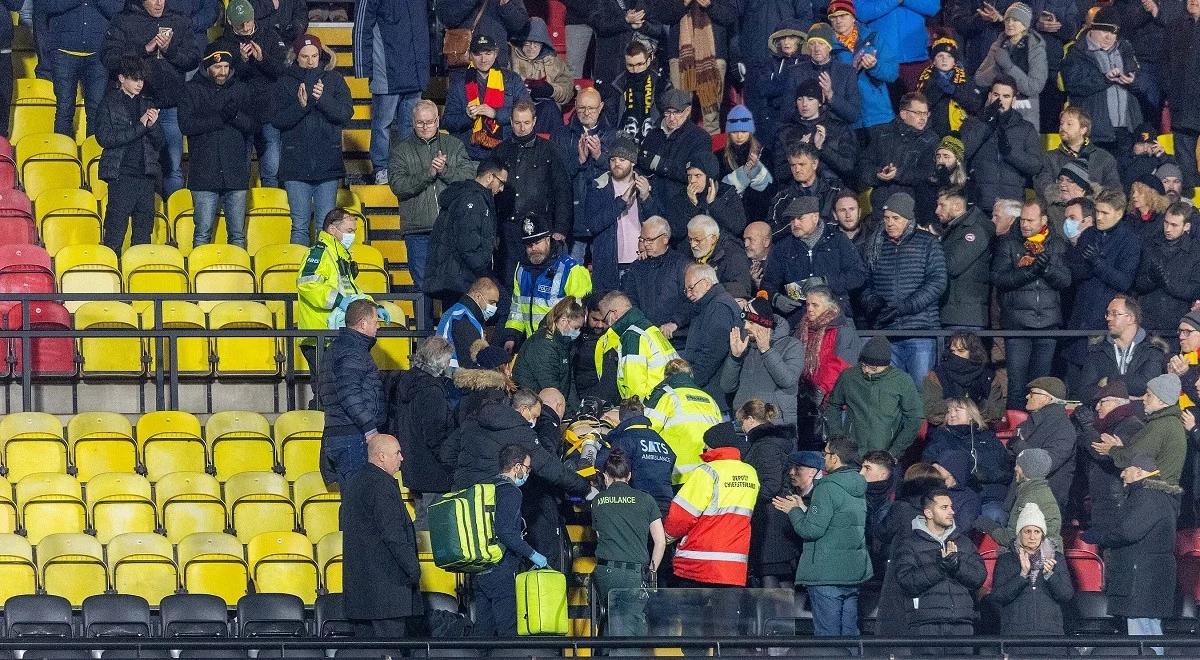 Premier League: chwile grozy na Vicarage Road. Atak serca podczas meczu Watfordu z Chelsea