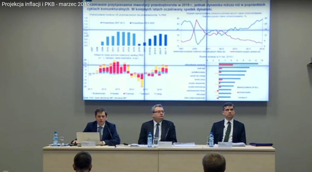 NBP prognozuje lekki spadek PKB i wzrost inflacji do 2021 r. 
