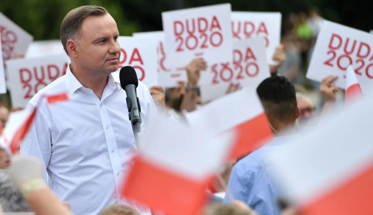 Andrzej Duda: chcę dalej prowadzić polskie sprawy, priorytety to rodzina, bezpieczeństwo i praca