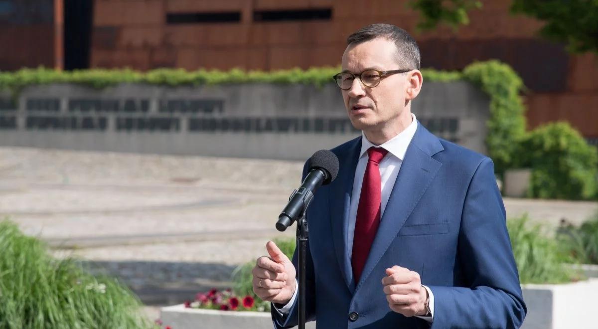 Policjant z Mińska utonął, ratując 12-latkę. Mateusz Morawiecki przyznał rentę socjalną rodzinie