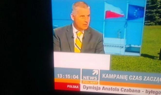 Rozwiązano zagadkę stop-klatki telewizora Leppera