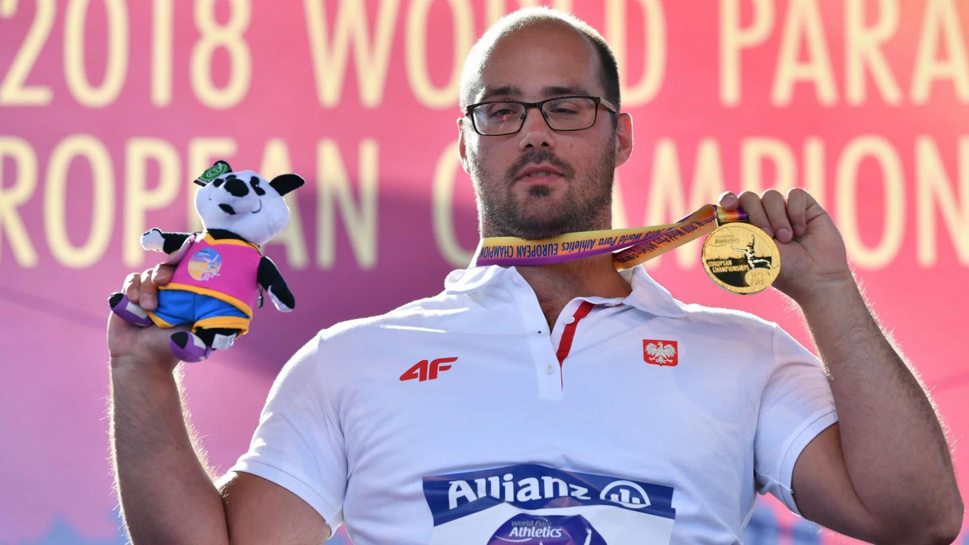 Berlin 2018: złoty medal Macieja Sochala w rzucie maczugą na paralekkoatletycznych ME