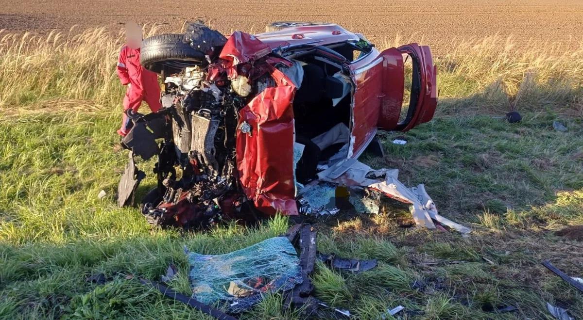 Tragiczny wypadek pod Częstochową. Dwie osoby nie żyją