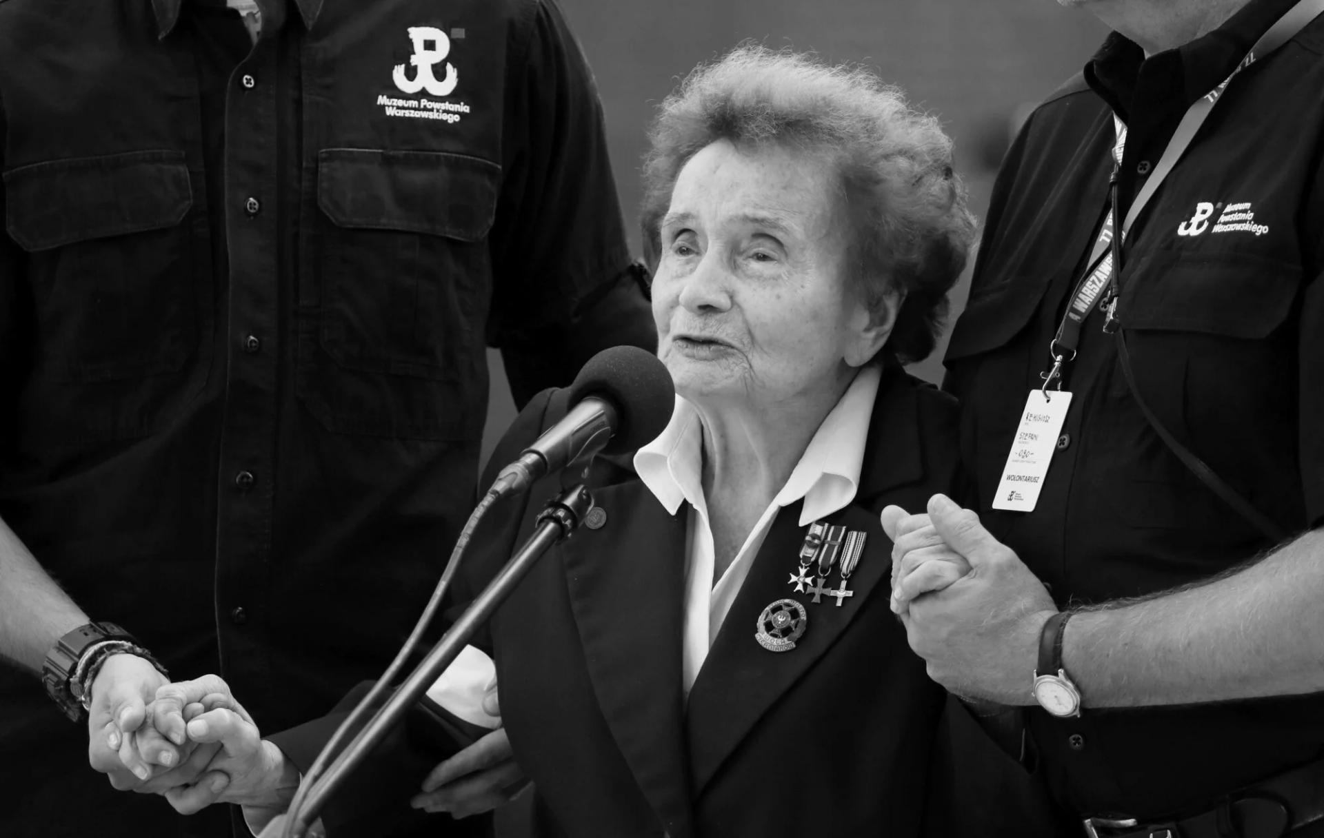 Halina Jędrzejewska "Sławka" nie żyje. Była sanitariuszką powstania warszawskiego