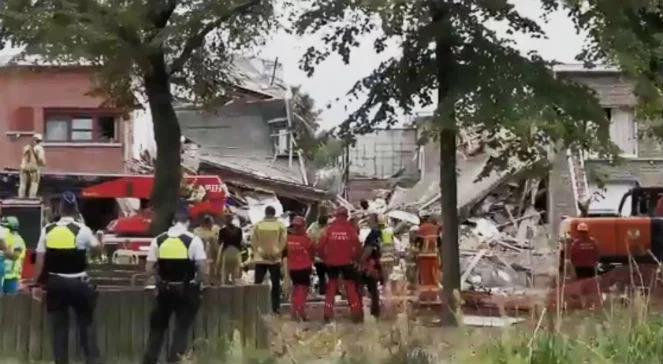 Belgia: wybuchy w Antwerpii. Pod gruzami budynków znajdują się ludzie