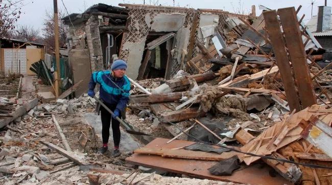 Ukraina: ostrzał Doniecka, rosyjska piechota morska pod Nowoazowskiem