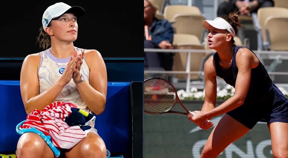 WTA Doha: Iga Świątek poznała rywalkę meczu o finał. Weronika Kudiermietowa wygrała z Gauff