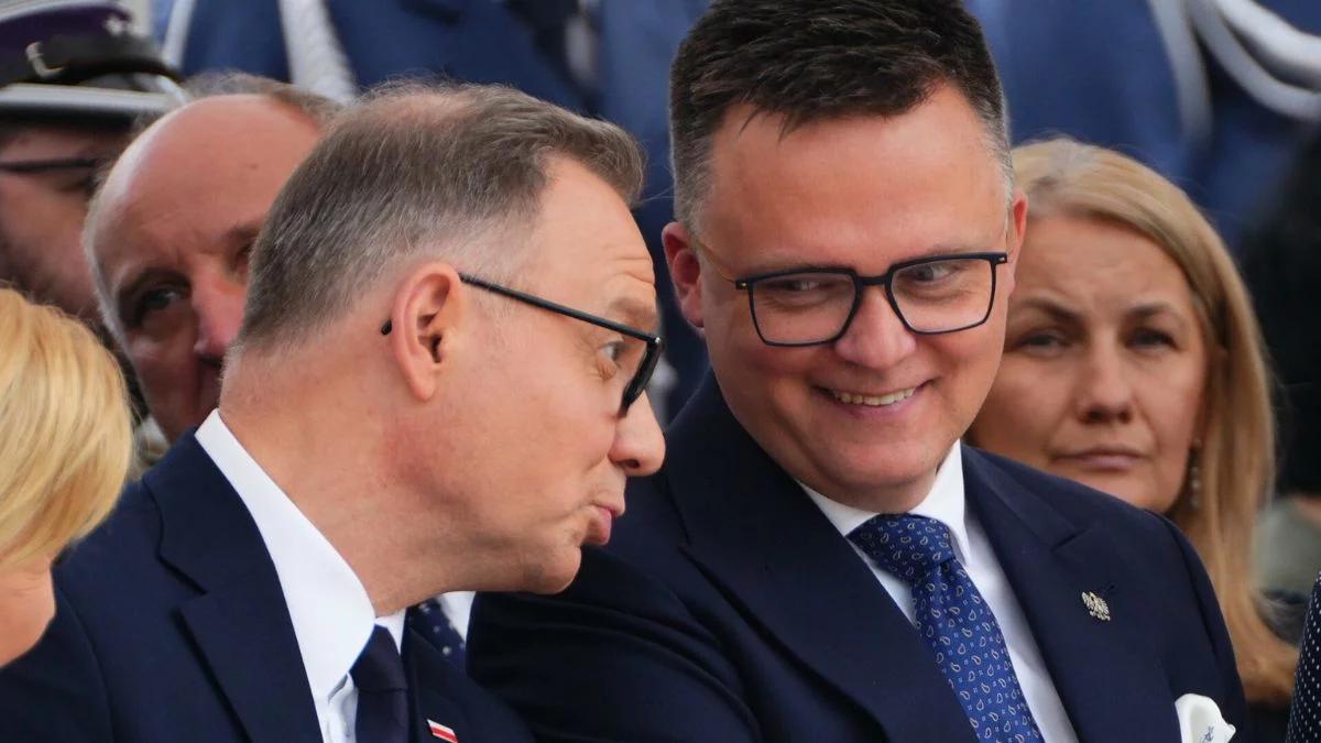 Rozmowa Dudy z Hołownią. "Nie dojdzie do spotkania"