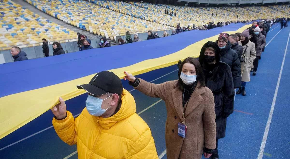 "Jesteśmy z Wami w Dniu Jedności". Życzenia prezydenta Polski dla Ukraińców