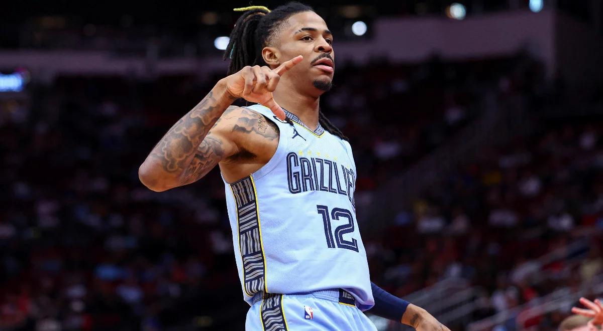 Gwiazdor NBA ma kłopoty. Ja Morant zawieszony, lider Memphis Grizzlies pod lupą policji