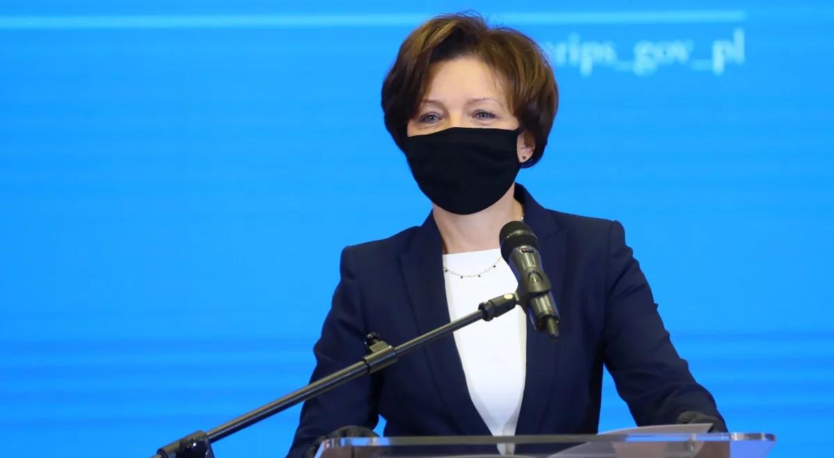 Marlena Maląg: coraz mniej rodzin z dziećmi korzysta z pomocy społecznej