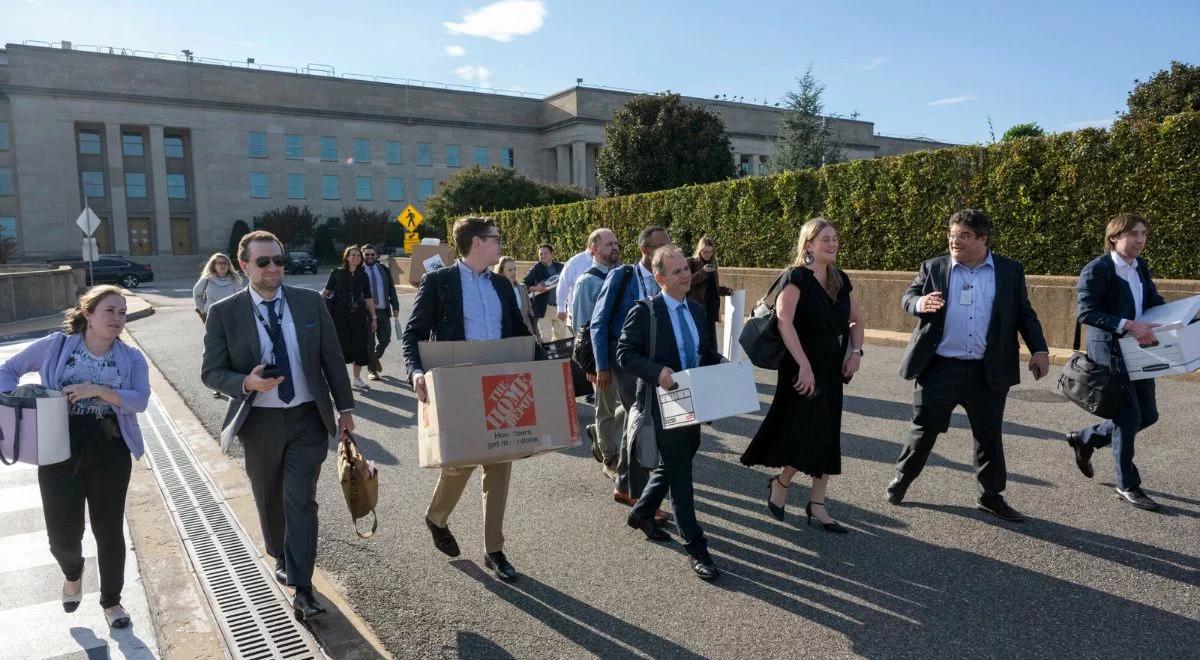 Dziennikarze opuszczają Pentagon. Chodzi o wprowadzenie nowych zasad