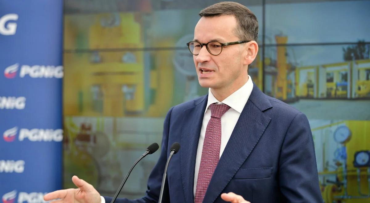 Mateusz Morawiecki: przyśpieszymy rozwój sieci gazowej w Polsce