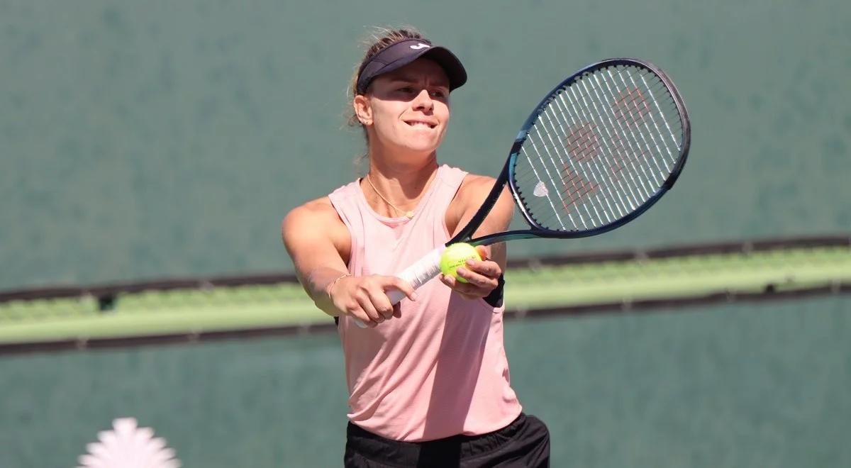 WTA Nottingham: Magda Linette melduje się w 1/8 finału. Polka pokonała Olivię Gadecki