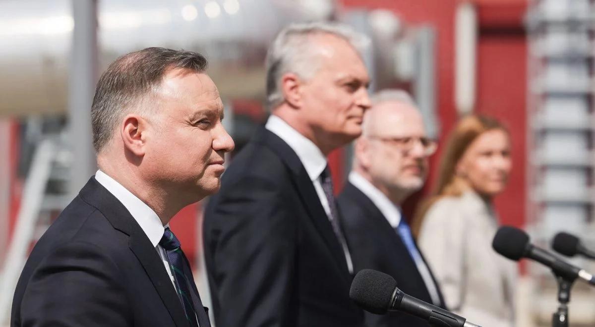 Gaz z Litwy płynie już do Polski. Prezydent Duda: mamy odpowiedź na rosyjski szantaż