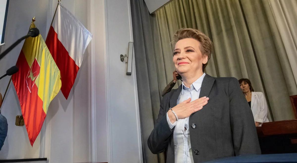 Hanna Zdanowska zaprzysiężona na prezydenta Łodzi. Wojewoda wyda oświadczenie