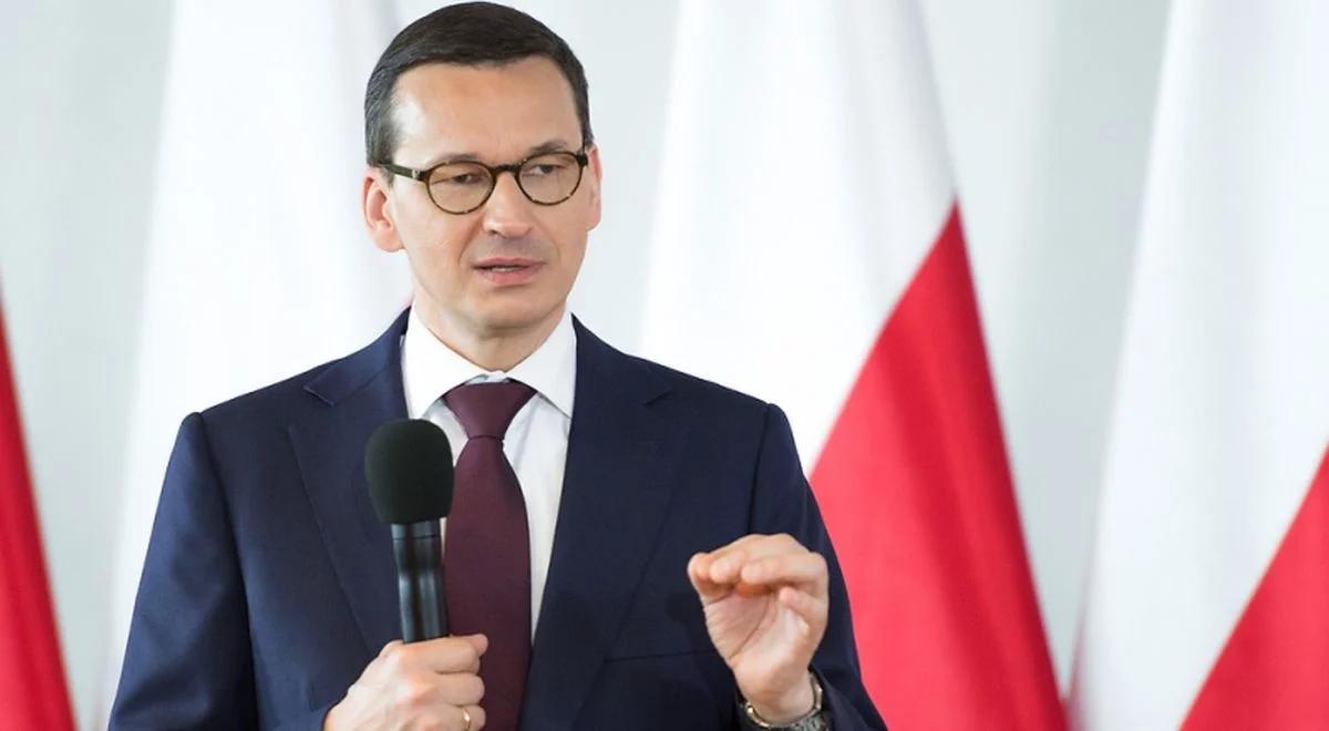 Premier: Pokazujemy jakie ryzyka wiążą się z Nord Stream 2