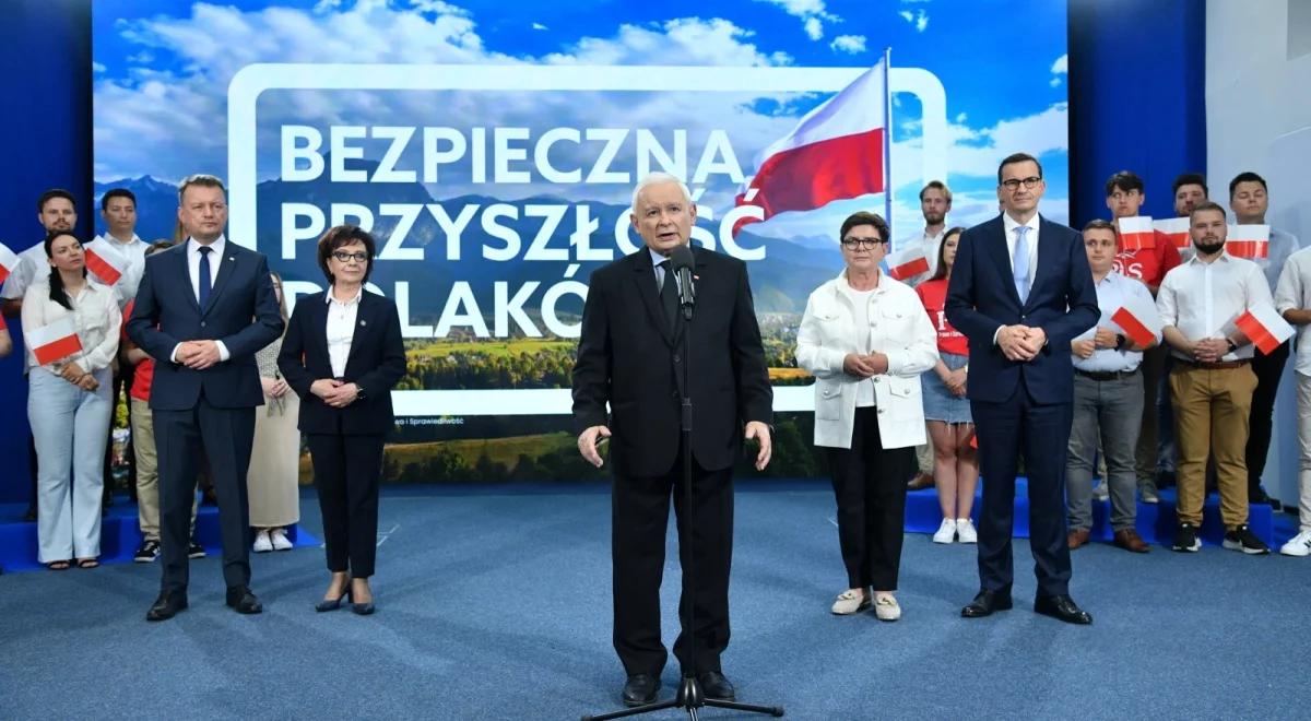 Hasło wyborcze PiS. Prof. Jabłoński: wpisuje się w politykę Prawa i Sprawiedliwości