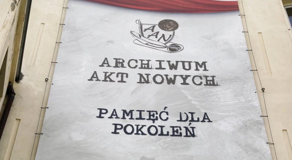 "Nazwa instytucji coraz mniej pasuje do zawartości dokumentów". Dr Mariusz Olczak o Archiwum Akt Nowych