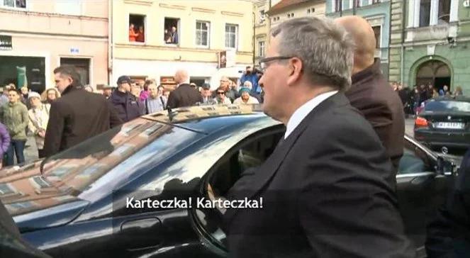 Rozpłakała się bo nie dostała autografu. Co zrobił Bronisław Komorowski?