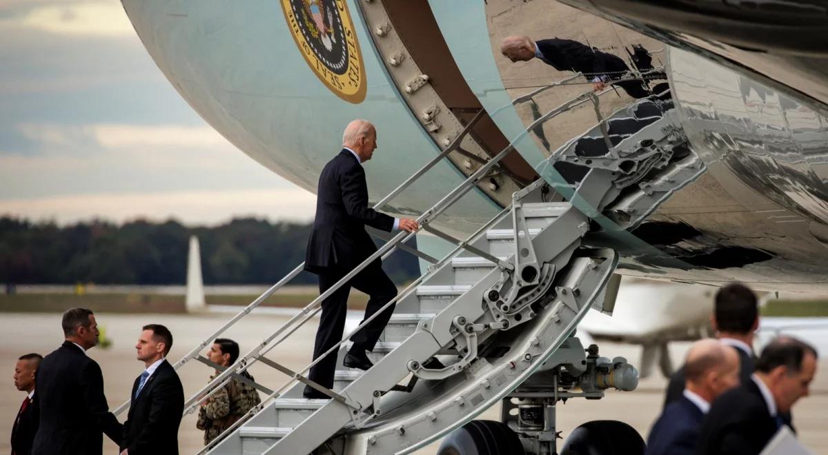 Joe Biden leci do Izraela, ale nie do Jordanii. Szczyt w Ammanie odwołany