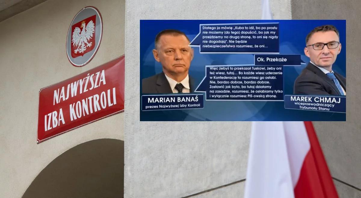 "Taśmy Banasia". Nowe nagranie. "Osłabiamy tylko PiS-owską stronę", "Więc żebyś to przekazał Tuskowi"