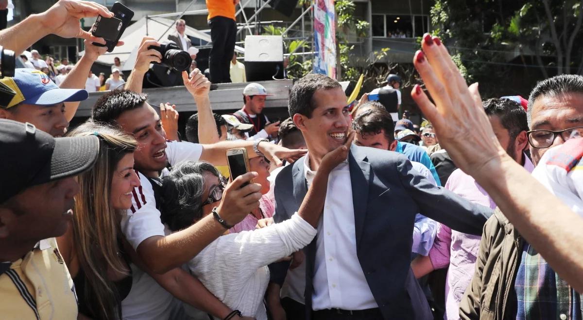 Szef MSZ: Polska gotowa uznać Juana Guaido za tymczasowego prezydenta