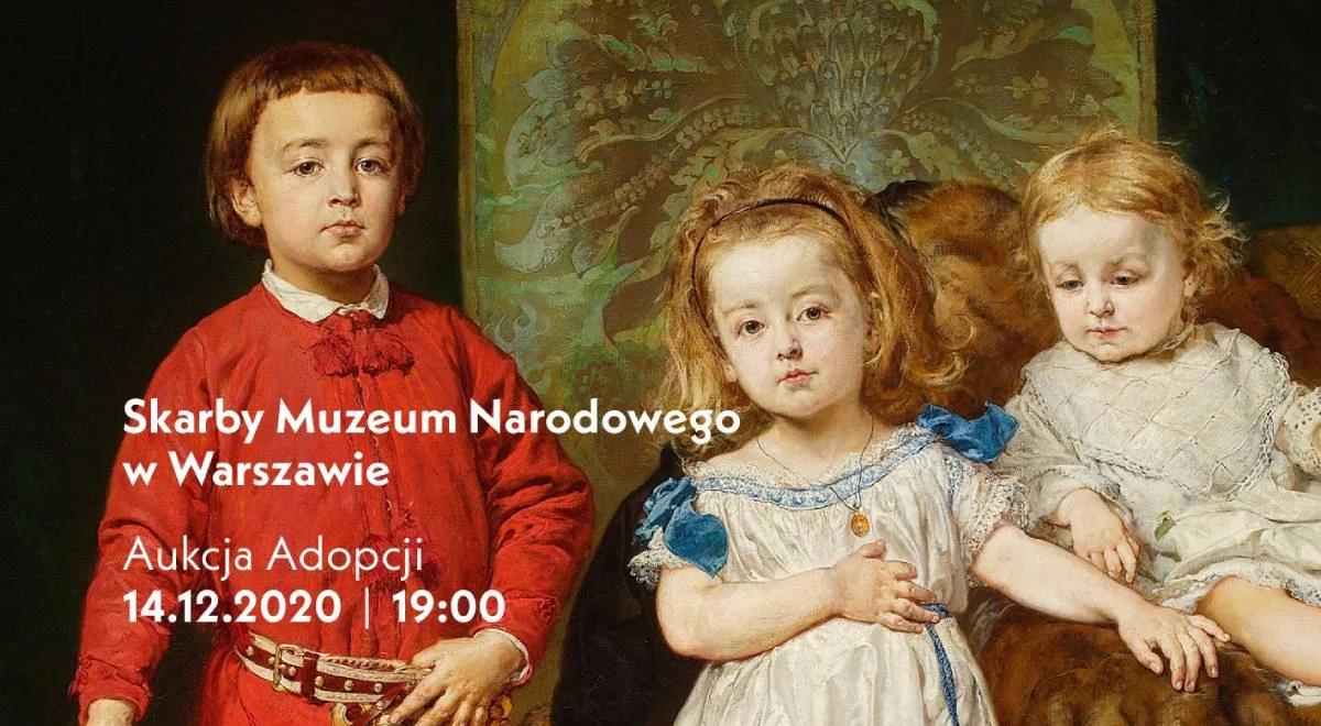 Aukcja adopcji dzieł sztuki z kolekcji Muzeum Narodowego w Warszawie