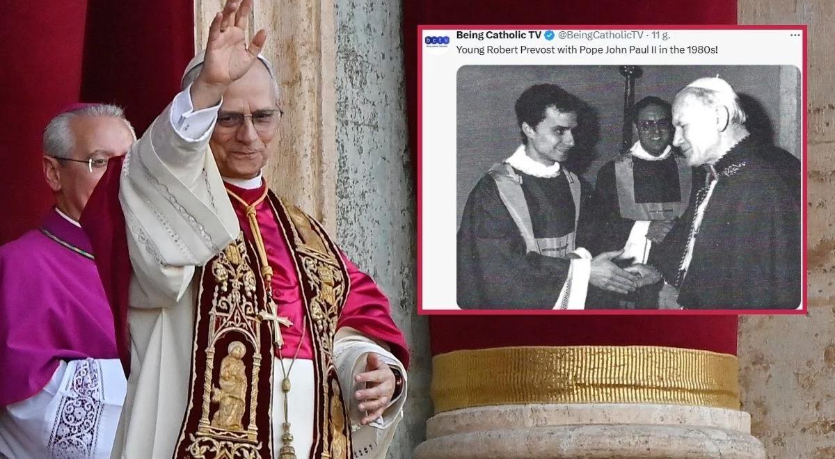 Z Janem Pawłem II u początku drogi. Niezwykłe zdjęcie nowego papieża