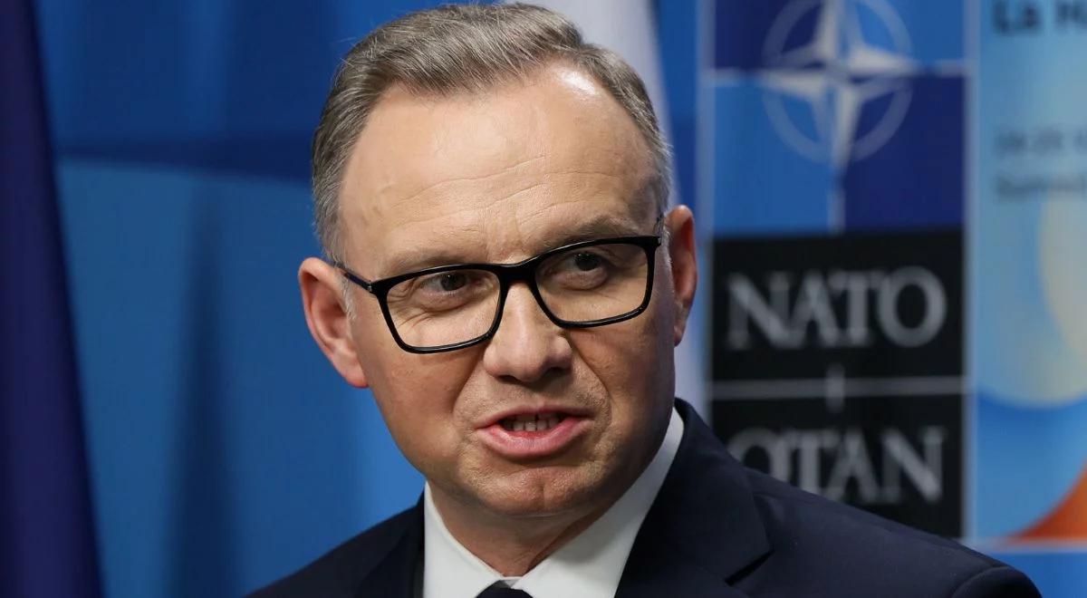 Duda komentuje decyzję NATO. "Zapadła jednogłośnie"