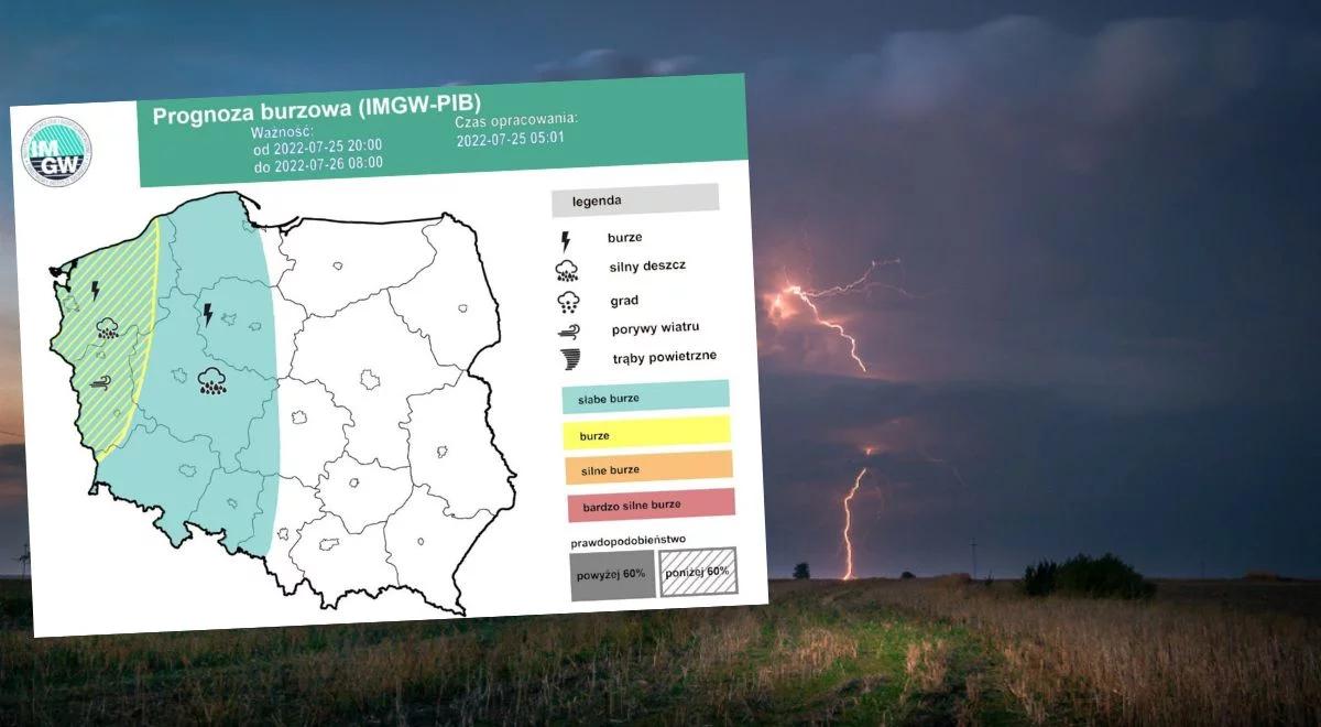 Chłodna i burzowa noc. Wtorek będzie "ciekawy pogodowo"