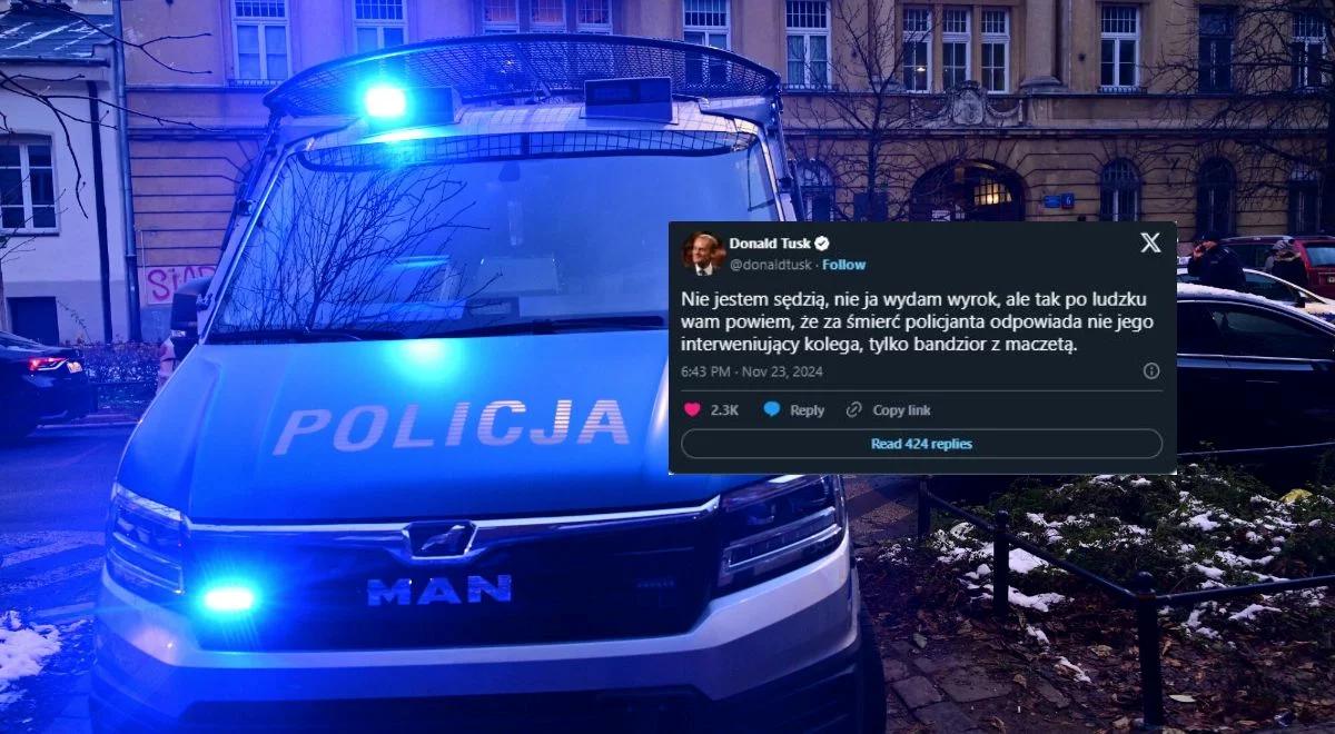 Nie żyje policjant postrzelony na akcji. Jest reakcja premiera