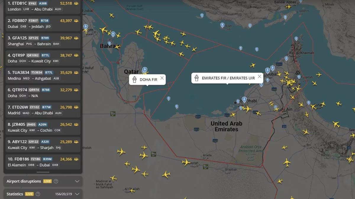 Iran uderza w bazy USA. Katar i ZEA zamykają przestrzeń powietrzną